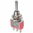 thumbnail image 1 of SW1002 - Interrupteur à Bascule 1P2T 6A ON-OFF-ON 125VAC TH SOL Trou de 6MM (10 pcs/pkg), 1 of 1