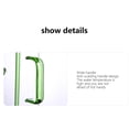 thumbnail image 4 of Square Glass Tumbler With Handle, Double-Wall Glass Straw Cup, Stylish Two-Way Tumbler, Glass Material, 0.35L Capacity, Durable, Multi-Purpose, 4 of 9