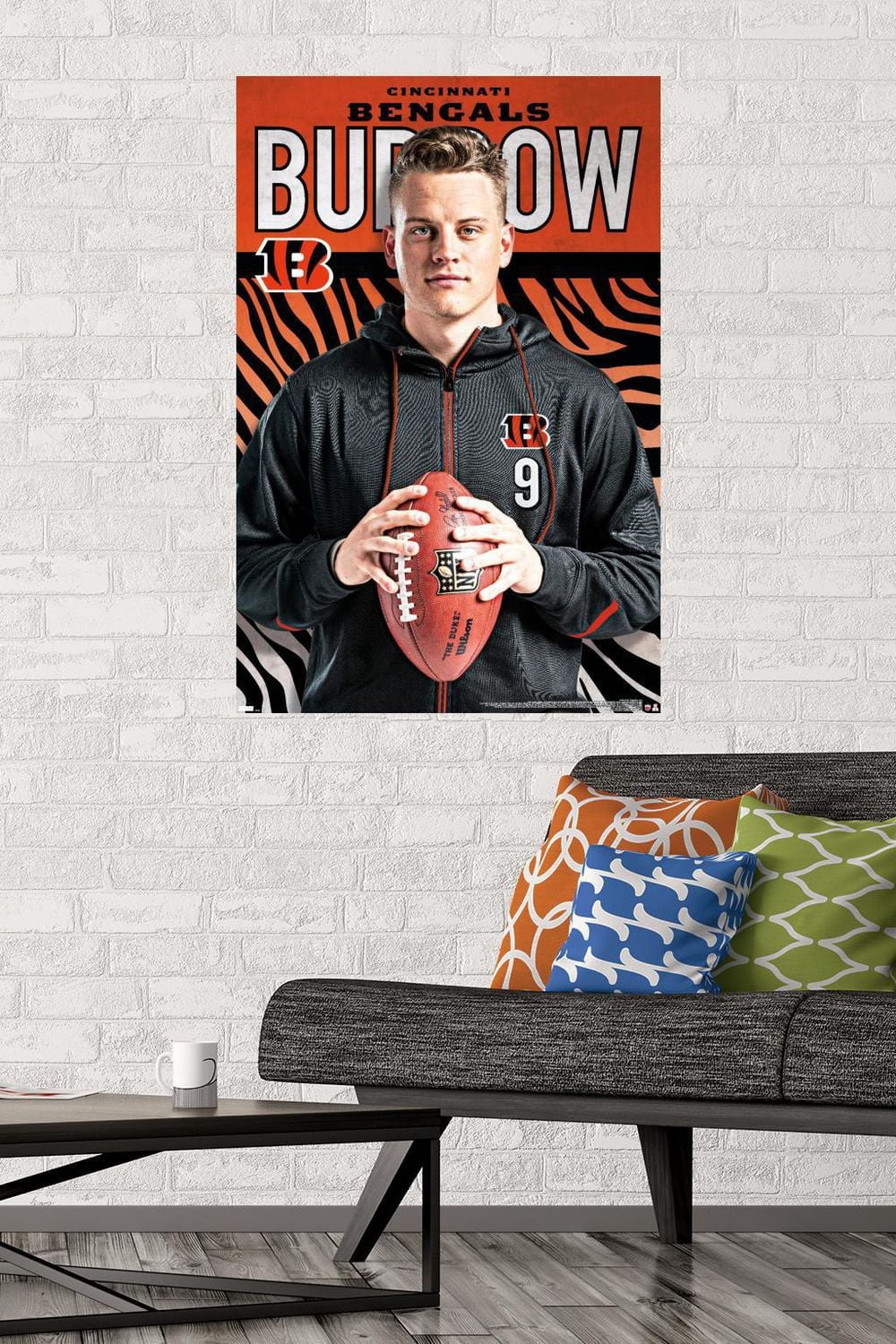 NFL Bengals de Cincinnati - Joe Burrow pose 20