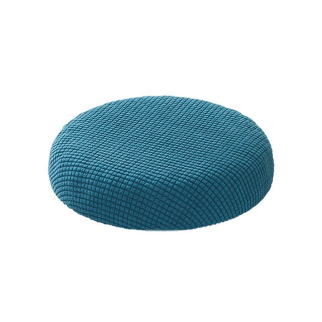 kurtrusly Stylish Round Cushions For Stools – Seating Experience Stool Cushions Polyester Seat Covers Mild Waterproofing black green 1Set