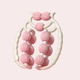 thumbnail image 1 of Feltree Rouleau de Massage Rouleau Rouleau Anticellulite Relaxant Musculaire Pinces Circulaires pour les Jambes Massage des Jambes, 1 of 4