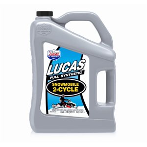 Lucas Oil Oil 10847 Synthetic 2-Cycle Snowmobile; 1 Gallon Jug; Single