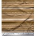 thumbnail image 1 of Soimoi Poly Georgette Fabric Stripe,Heart & Dot Texture Print Sewing Fabric Yard 52 Inch Wide, 1 of 3