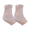thumbnail image 1 of Ankles Brace Sweat-absorbing Nonslip Sports Sock Elastic Breathable Compression Protective Unisex Gym Injury Recovery Support Skin Color S, 1 of 1