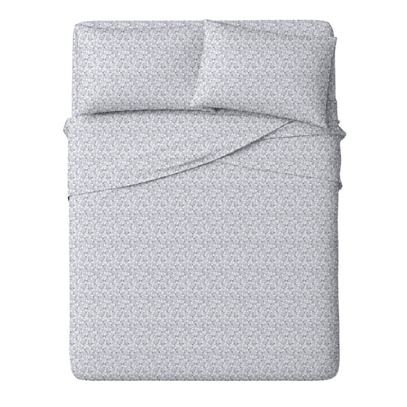 Mainstays Kids 220TC Cotton Gamer Queen, 4 Piece Sheet Set