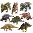 thumbnail image 4 of Figurines d'Action de Dinosaures Réalistes Mosasaure Tyrannosaure Rex Modèle Jouets pour Garçons Cadeaux Collection, 4 of 6