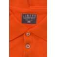 thumbnail image 5 of Men's Adaptive Polo Half Sleeves Orange T-Shirt, 5 of 5