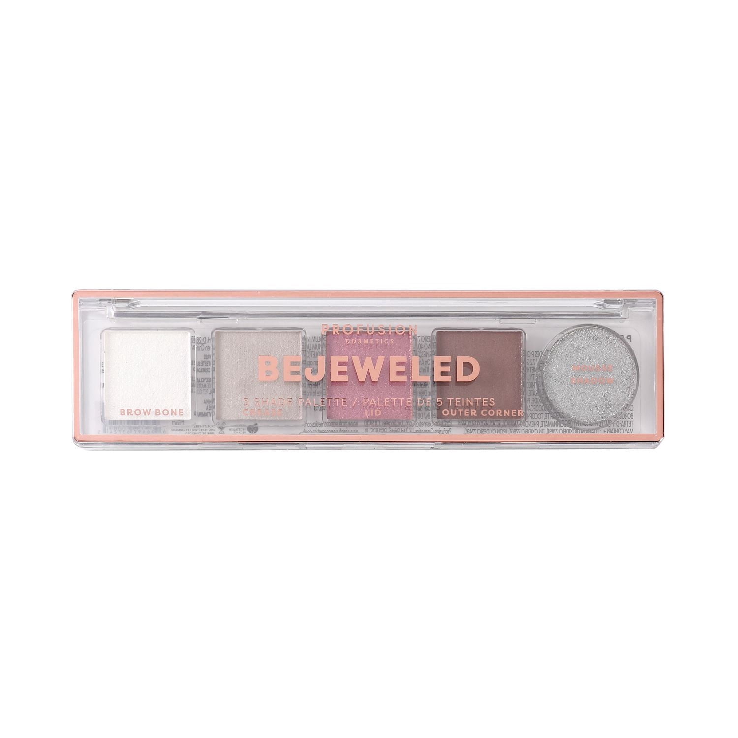 Profusion Cosmetics | Bejeweled 5 Shade Eyeshadow Palette