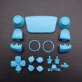 thumbnail image 1 of Replacement Buttons Set D-Pad L1 R1 L2 R2 Trigger Button Key Accent Ring For PS5 V3.0 BDM-030 Controller sky blue, 1 of 6