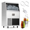 thumbnail image 1 of Coolake Commercial Ice Maker Machine 100lbs/24H Under Counter Ice Machine with 33lbs Ice Storage, 115V Air Cooled Stainless Steel Freestanding Ice Machine for Home Restaurant Outdoor, 1 of 1