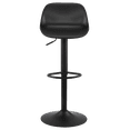 thumbnail image 3 of Bouclair Tabouret de Bar en Métal et Plastique Noir, 3 of 10