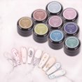 thumbnail image 3 of 8ml Nail Polish Delicate Texture Long Lasting Fast Dry Metal Effect Nail Gel Painted Glue Manicure Tool for Dating, 3 of 8
