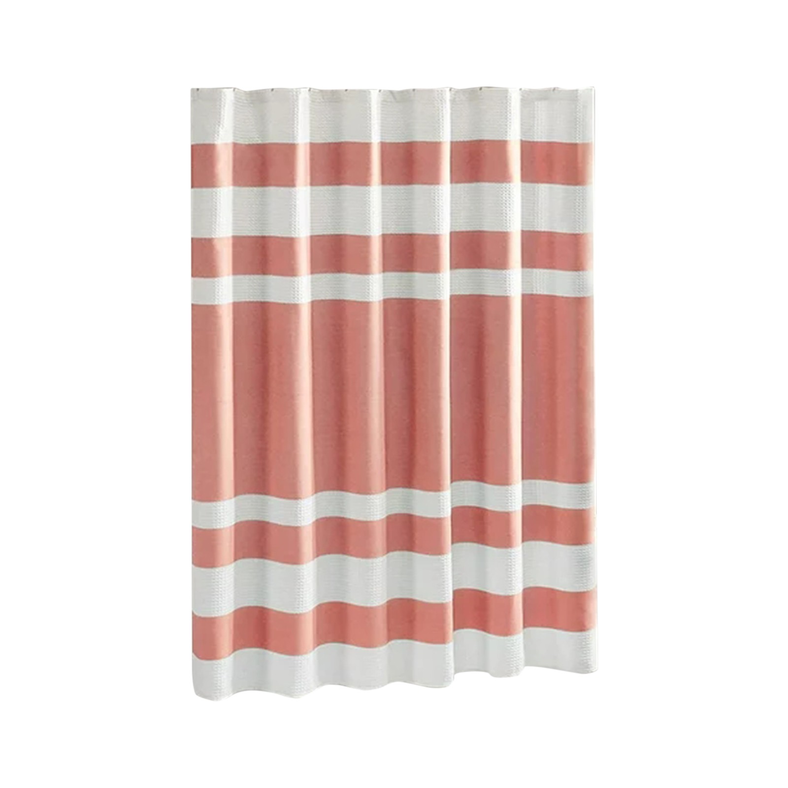 Binwennn Weave Striped Fabric Shower Curtain Classic Shower Curtains For Bathroom 72 X 72 Coral Tub Liner Shower Curtain Size Tan Water Proof Fabric Shower Curtain Shower Curtain 36 X 72 Sports