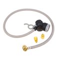 thumbnail image 3 of R134A Car AC Air Conditioner Charging Hose with Gauge Car HVAC Charging Tool Kit -, 3 of 4