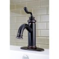 thumbnail image 1 of Fauceture LS5416RL Royale Single Handle Monoblock Lavatory Faucet, Naples Bronze, 1 of 2