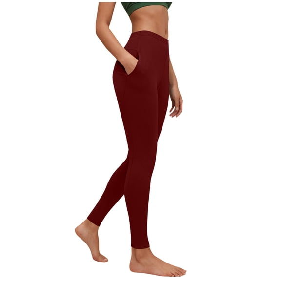Slim Yaga Women Pants Casual High Waisted Trousers with Pockets for Yoga, Running, Workout
