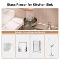 thumbnail image 4 of GarveeTech 30 Inch Brushed Nickel Waterfall Topmount Kitchen Sink Set - Premium 304 Stainless Steel Single Bowl for Family and Bar Use, Complete with All Accessories - Standard Size 30" x 22", 4 of 4