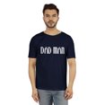 thumbnail image 1 of Inkmeso T-shirt Graphique Imprimé « Dad Man » pour Homme en Jersey de Coton à Col Rond pour Papa, 1 of 7