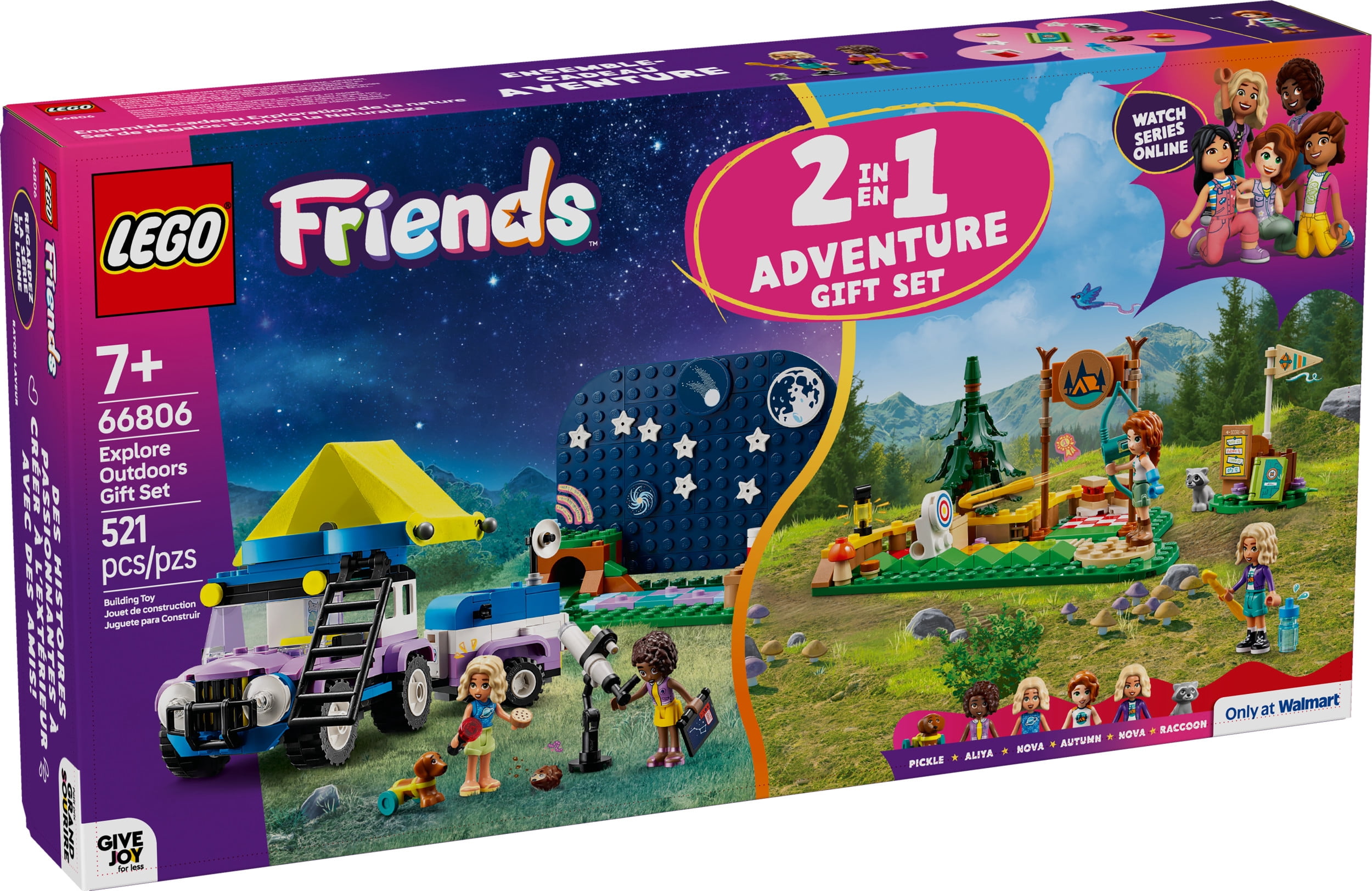 アミューズメントセット LEGO Friends Explore Outdoors Gift Set - Features 2 sets in 1 box
