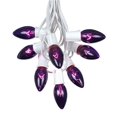 thumbnail image 1 of Novelty Lights 100' C9 Purple Incandescent Christmas String Light Set, 1 of 6