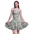 thumbnail image 1 of Bimba Robe Soleil d'Été Sans Manches Mini Fluide à Bretelles pour Femme à Imprimé Floral Robe à Imprimé Floral-Xx-Grand, 1 of 5