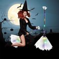 thumbnail image 3 of Antqov Witch Halloween Toy Rudolph Broomstick Academy, 3 of 6