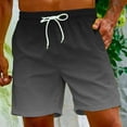 thumbnail image 1 of Meichang Mens Gradient Swim Trunks Summer 5 Inch Quick Drying Swimming Shorts Casual Elastic Waist Surfing Boardshorts Lightweight Drawstring Bathing Suits with Pockets Gray 5XL, 1 of 9