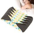 thumbnail image 3 of Reusable Feminine Pads, Washable Sanitary Pad Multiple Layers  for Menstrual Period for Female M26, 3 of 7