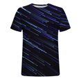 thumbnail image 5 of Cameland Nouveau T-Shirt pour Homme à la Mode Impression 3D Faisceau de Ciel Non Localisé Manches Courtes Col Rond T-Shirt Haut de Sport Décontracté Blouses, 5 of 5