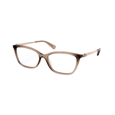 Eyeglasses Coach HC 6146 U 5561 Transparent Brown, 53/16/140