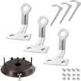 thumbnail image 1 of Patio Heaters Ground Fixtures Heater Fixed Foot Replacement Parts For Garden, 1 of 7