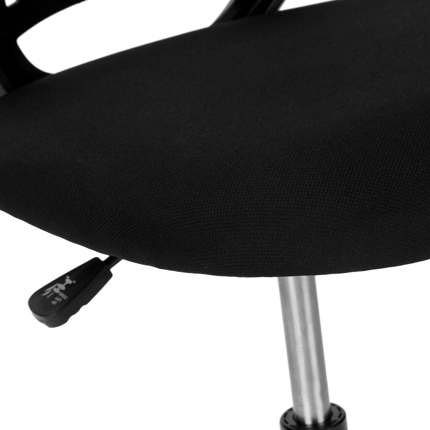 Monarch Specialties Chaise De Bureau, Hauteur Ajustable, Pivotant, Ergonomique, Bureau, Travail, Juvénile, Métal, En Tissu, Noir, Contemporain, Moderne