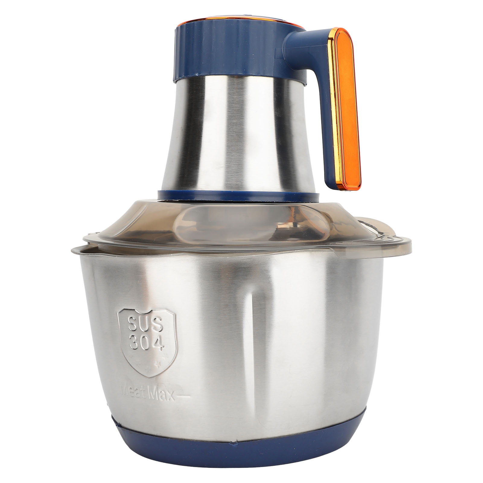 500W Electric Food Processor 5L Stainless Steel Large Capacity Multifunctional with Easy Cleaning for Home Kitchen