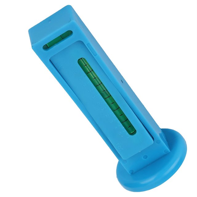 Outil de Positionnement et d'Alignement des Roues, Outil de Jauge, Ajustable pour Carrossage de Voiture Bleu,Noir