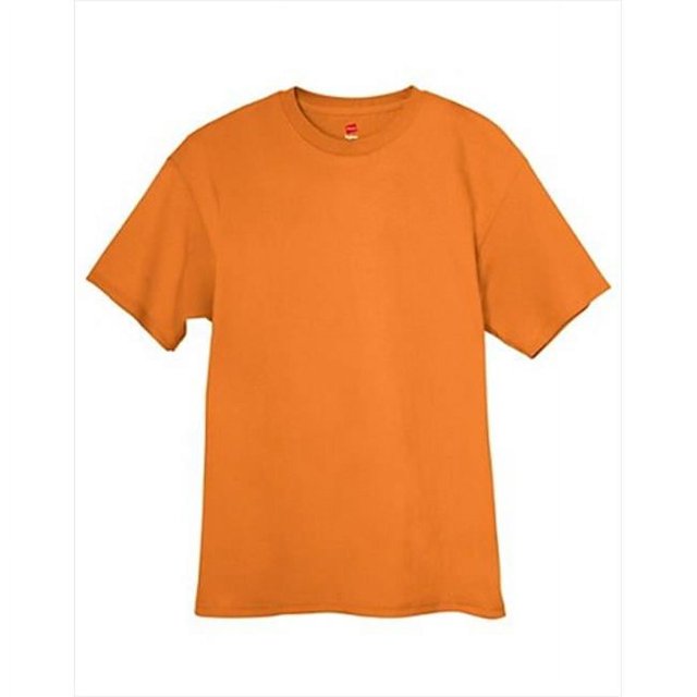 Hanes 5250 Tagless T-Shirt Athletic Orange 4XL