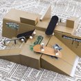 thumbnail image 2 of Mini Fingerboard Professional Fingers Skateboard Maple Wood DIY Assembly Skate Boarding Toy Christmas Gift For Children, 2 of 7