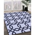 thumbnail image 3 of Ahgly Tapis d'Intérieur Lavable en Machine Carré Transitionnel Lilas Pâle Violet, 5 Pieds Carré, 3 of 7