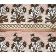 thumbnail image 4 of oneOone Cotton Flex Peach Fabric Geometric|Leaves & Floral Block Sewing Craft Projects Fabric Prints By Yard 40 Inch Wide, 4 of 4