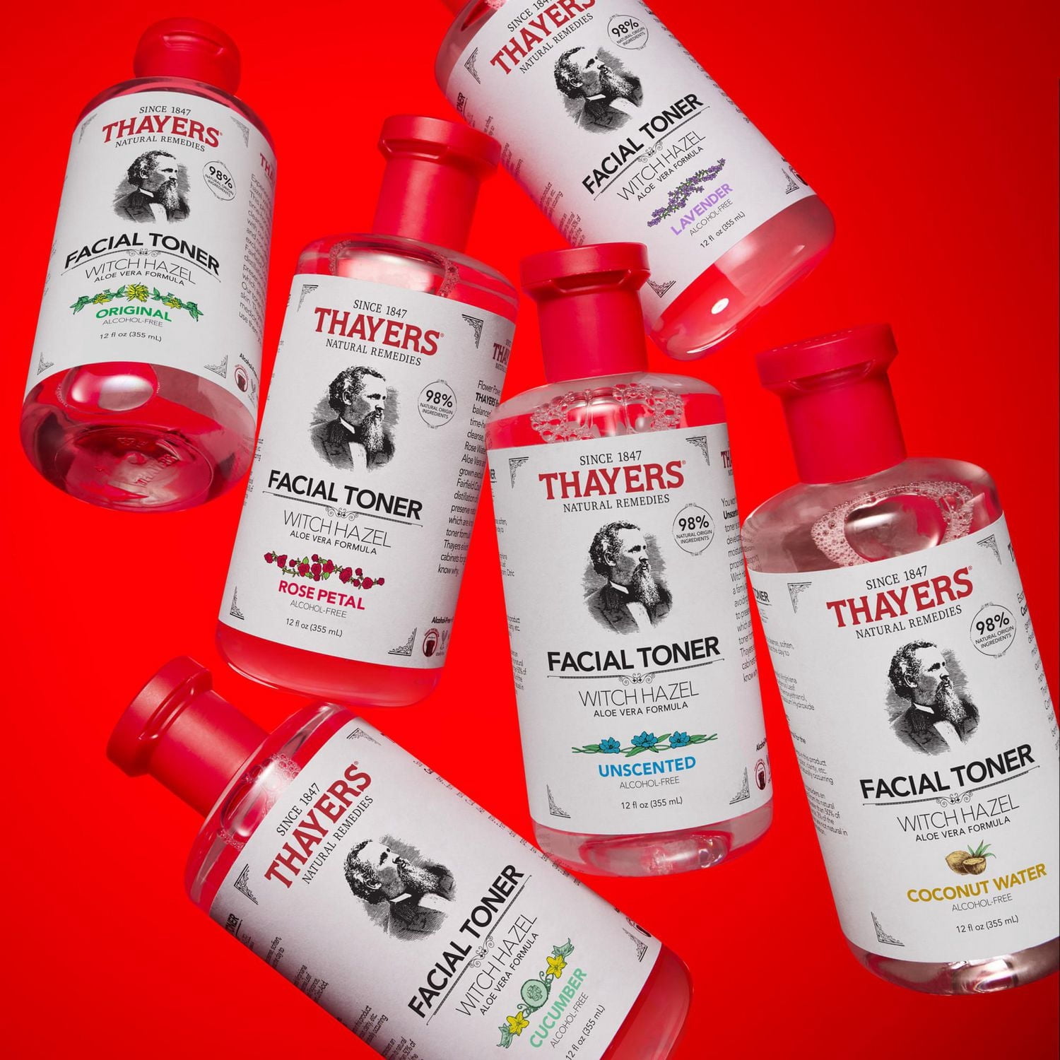 Rose Petal Facial Toner with Witch Hazel and Aloe Vera