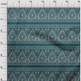 thumbnail image 2 of oneOone Polyester Lycra Fabric Stripe|Leaves & Floral Block Print Fabric BTY 56 Inch Wide, 2 of 4