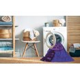 thumbnail image 2 of Ahgly Company Tapis Rectangulaire Lavable en Machine Intérieur Transitionnel Aztech Violet, 2 Pieds x 5 Pieds, 2 of 7