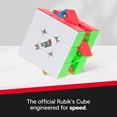 thumbnail image 2 of Rubik’s Cube, 3x3 Magnetic Speed Cube For Super Fast Solves, Problem-Solving Challenging Brain Teaser Fidget Toy for Adults & Kids Ages 8+, 2 of 6