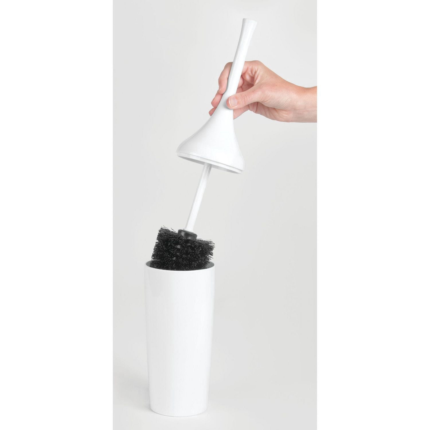 Brosse de toilette et support Una Nuvo de Mainstays pour la salle de bain