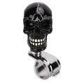 thumbnail image 1 of Skull Steering Wheel , Metal Resin Wear Resistant Fade Proof Durable Steering Wheel Control Knob  For Car Black,Red, 1 of 8