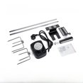 thumbnail image 1 of Ensemble de Gril BBQ Électrique en Acier Inoxydable avec Fonction de Rotation Automatique – Outil de Cuisson Portable et Durable pour Intérieur/extérieur pour la Maison, les Restaurants et l'Achat en Vrac (Prise US, SKU0102) – Gril Facile à Utiliser, 1 of 5