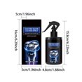 thumbnail image 3 of Vaporisateur Nettoyant Razor 100 ml / Nettoyage en Profondeur, Décontamination, Protection Antirouille / Doux, Formule, Polyvalent pour Tous les Types de Rasoirs / Parfum Frais Longue Durée, 3 of 9