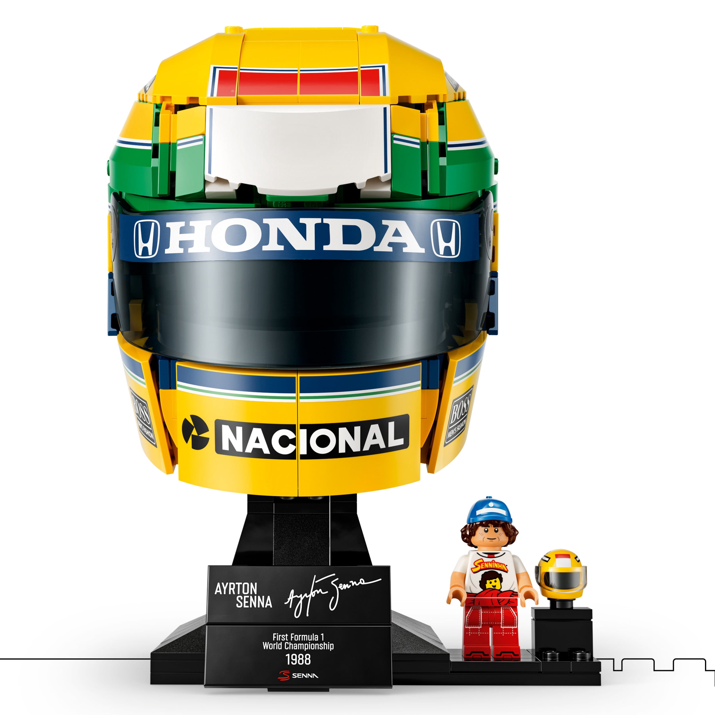 LEGO Editions Le casque d’Ayrton Senna, Ensemble de construction 43024