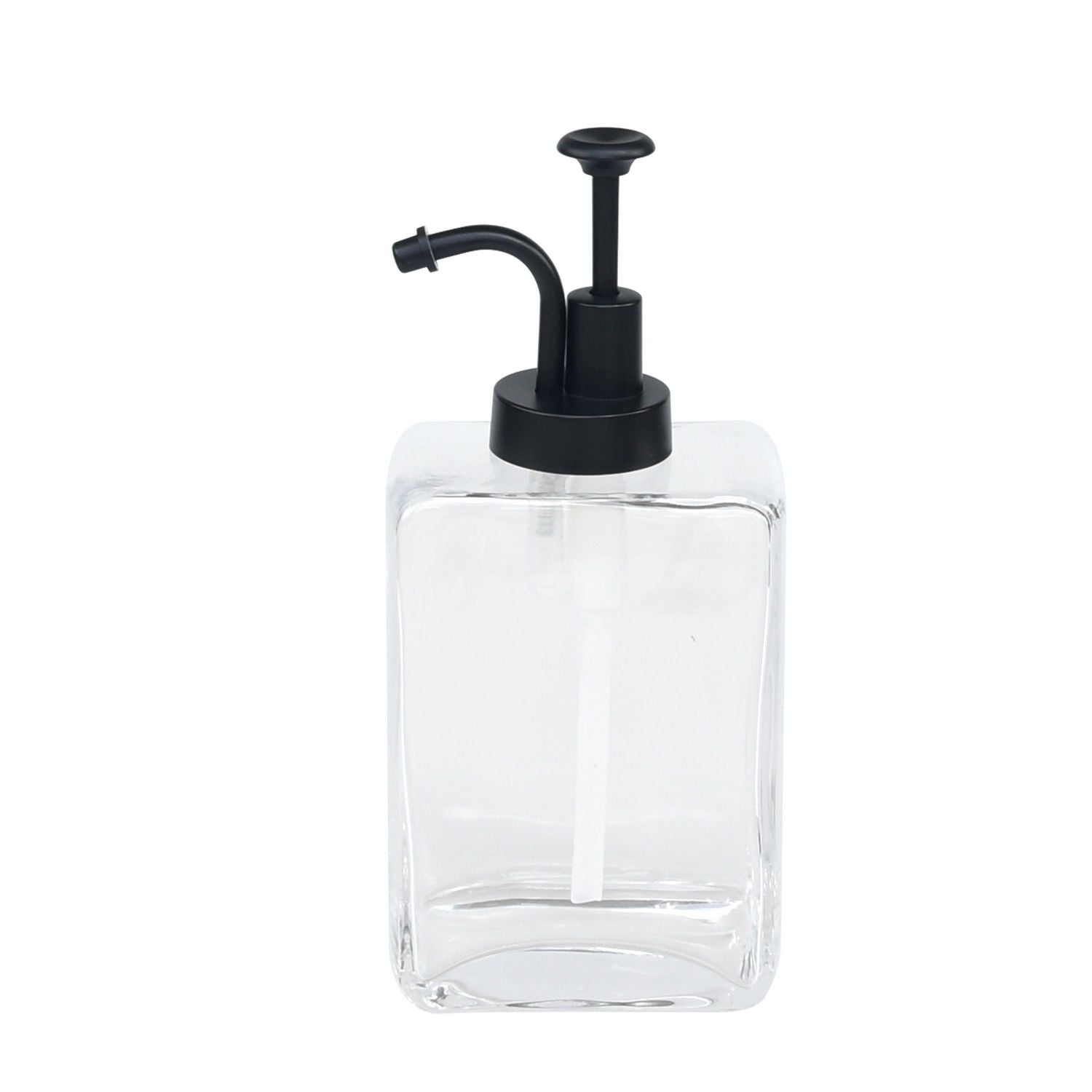 Distributeur de savon en verre hometrends avec pompe à bidon d'huile hometrends