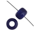 thumbnail image 2 of Plastic Crow Beads Navy Opaque 9mm 1000 Pack, 2 of 3