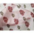 thumbnail image 5 of oneOone Silk Tabby Maroon Fabric Block Sewing Material Print Fabric By The Yard 42 Inch Wide, 5 of 5